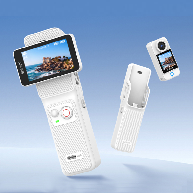 Drone Camera Action - SJCAM New White C400 Pocket Handheld