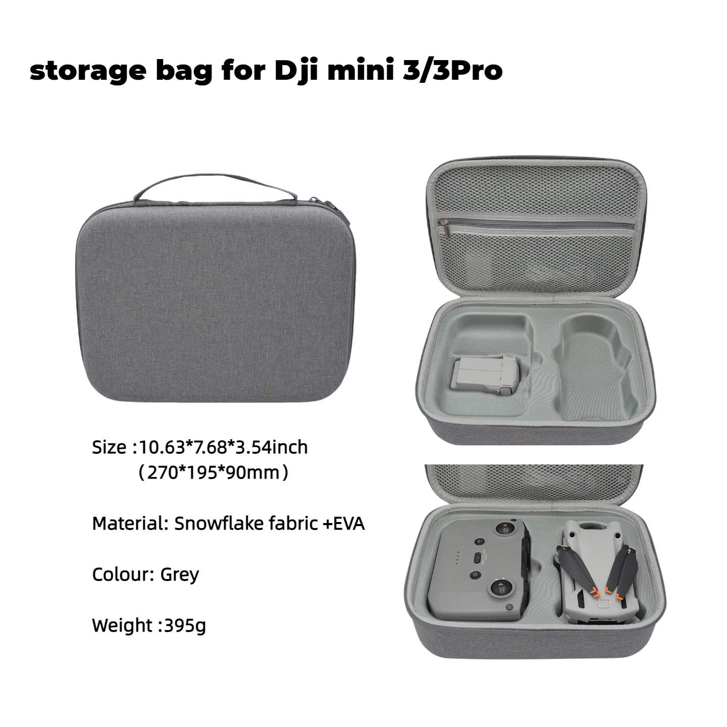 Drone Camera Case - Hard EVA Drone Bag For DJI
