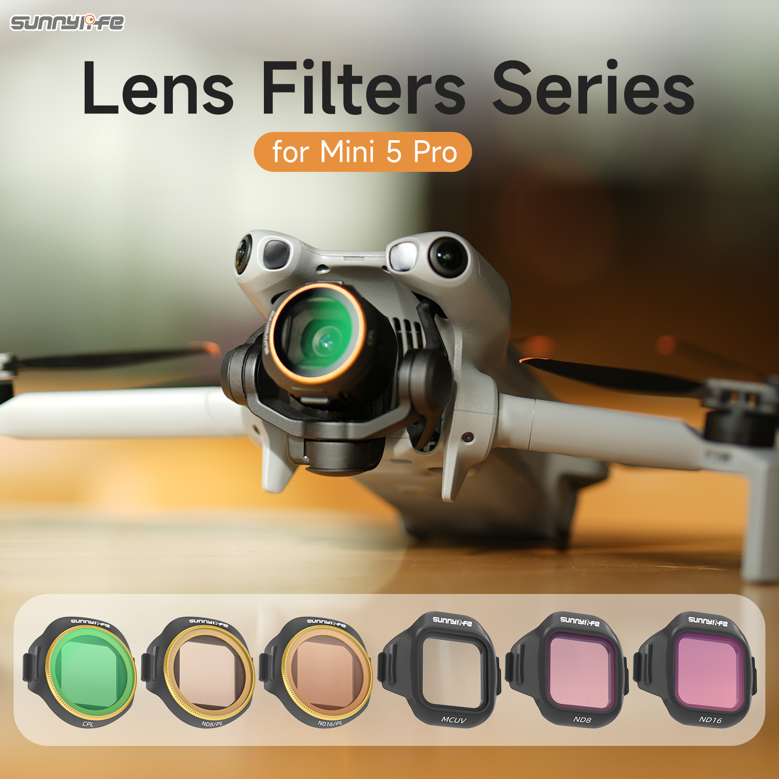 Drone Camera Filter - Sunnylife Lens For Mini 5 Pro