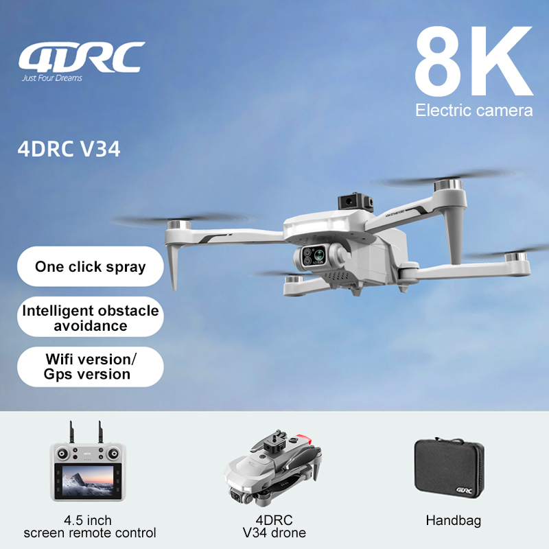 2025 New V34 Drone 8K Camera P - огляд і ціна Drone Camera Mount