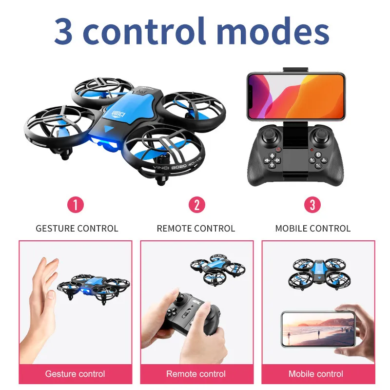 V8 New Mini Drone 4k professio - огляд і ціна Drone Camera Wide Angle