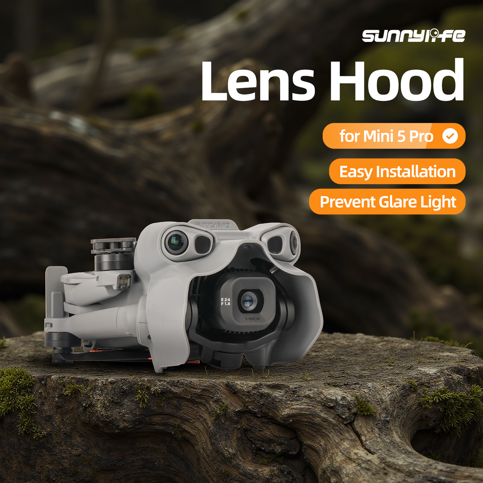 Lens Camera Hood For DJI MINI  - огляд і ціна Drone Camera Filter