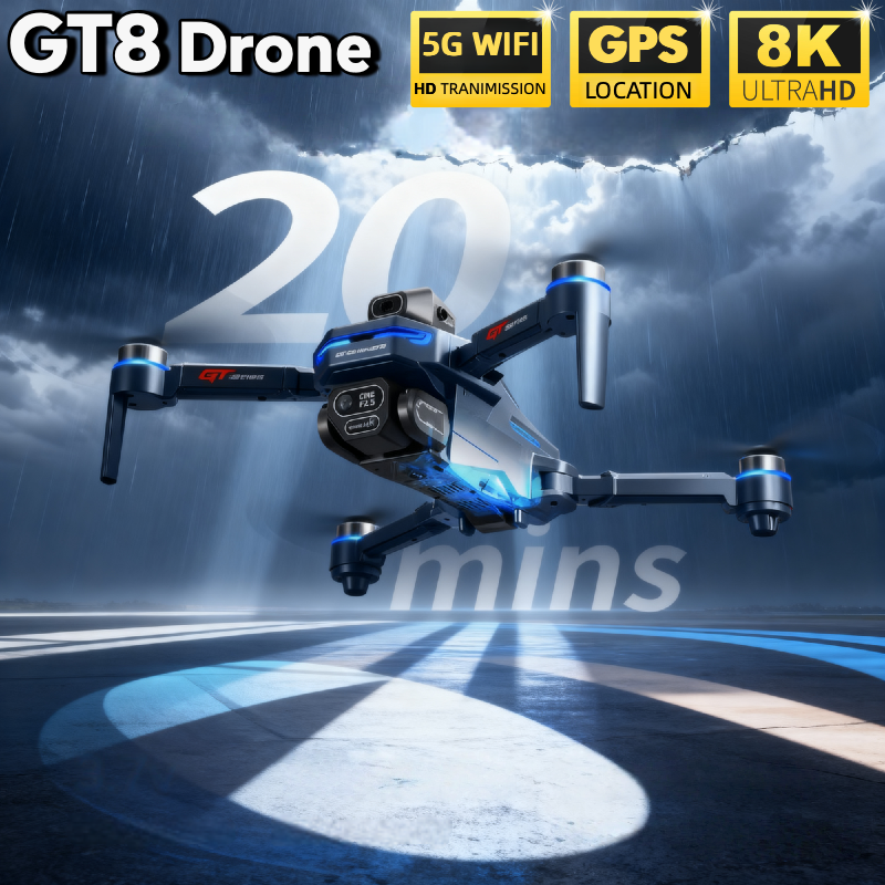 For Genuine GT8 Drone 4K Profe - огляд і ціна Drone Camera Thermal