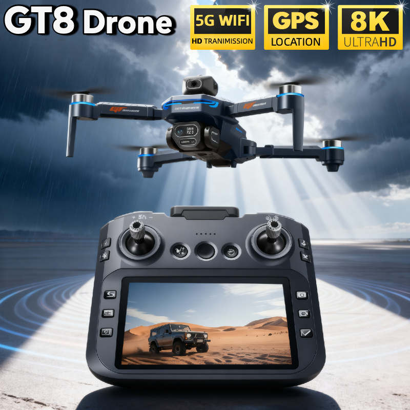 For Genuine GT8 Drone 4K Profe - огляд і ціна Drone Camera Thermal