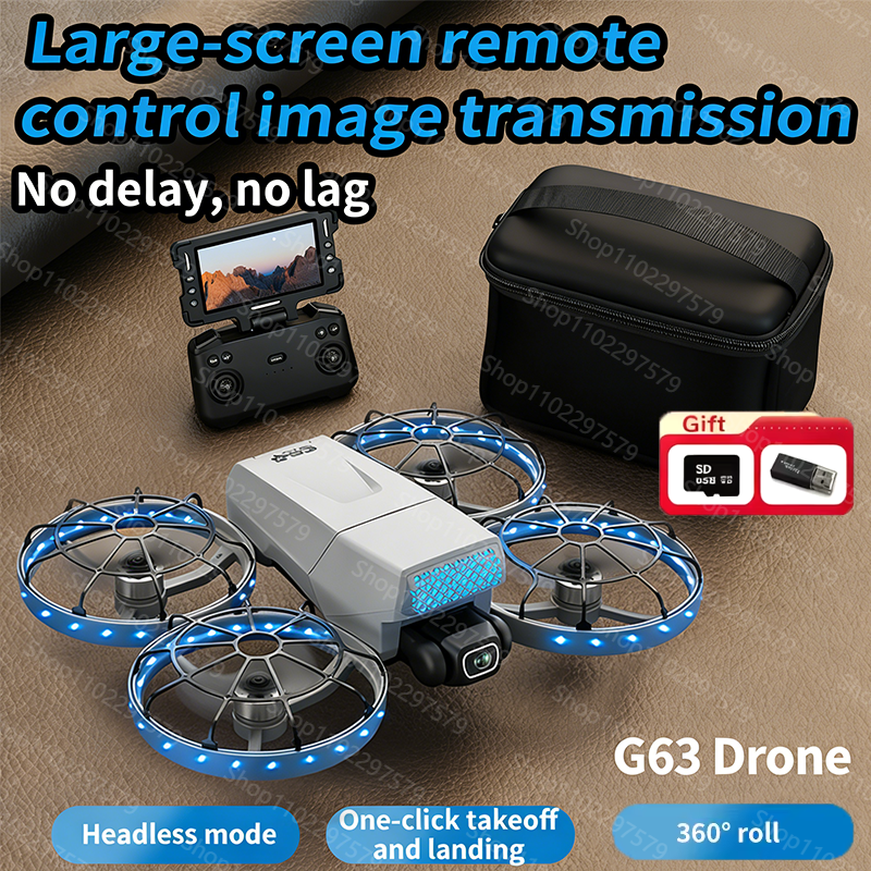 G63 RC Plane WIFI Optical Flow - огляд і ціна Drone Camera Vlog