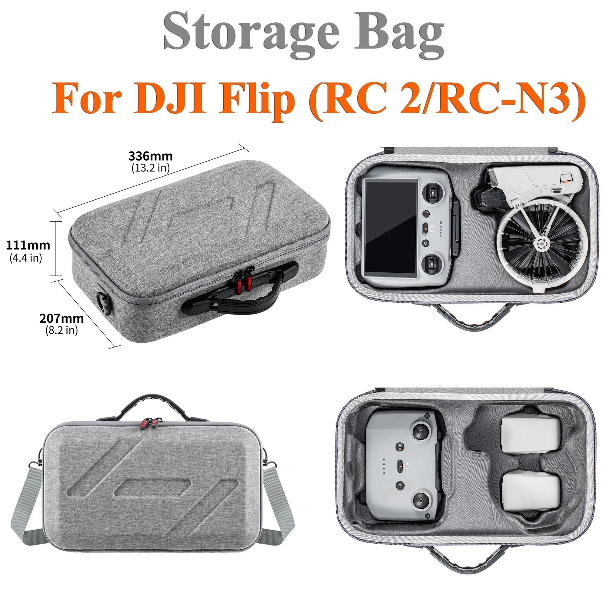 Carrying Case For DJI Flip All - огляд і ціна Drone Camera Vlog