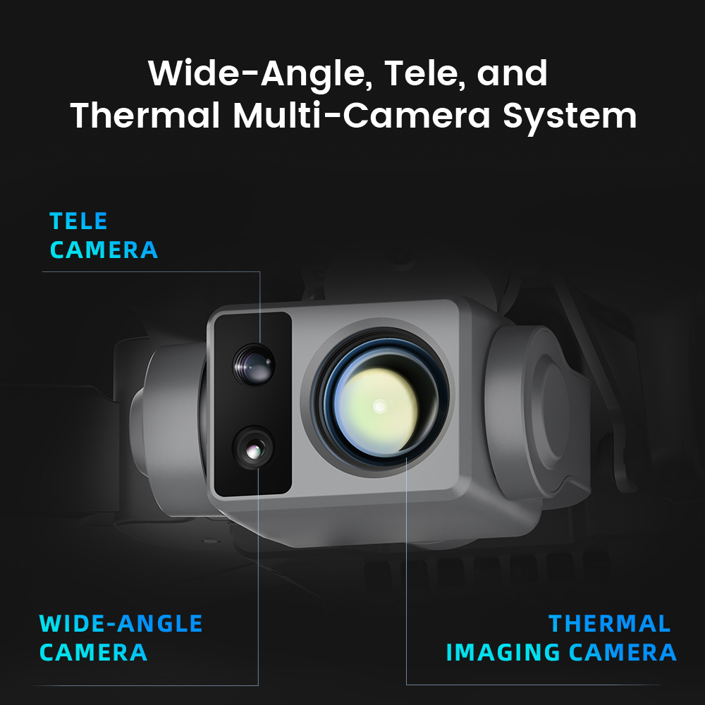 FIMI X8T Drone Thermal Infrare - огляд і ціна Drone Camera Thermal