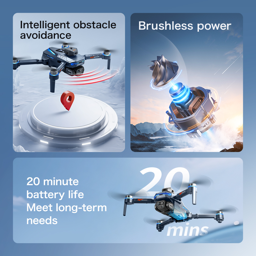 New Toys GT8 Drone 8K Professi - огляд і ціна Drone Camera Professional