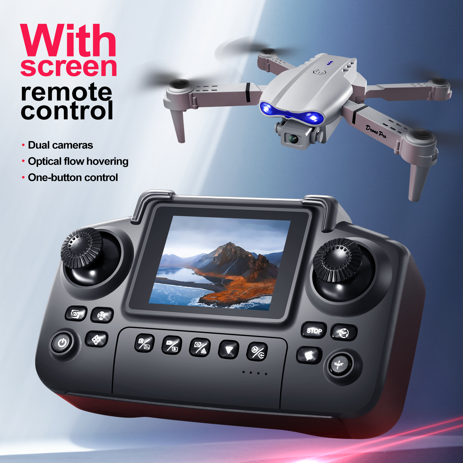 2025 New E88 E99 Upgraded Dron - огляд і ціна Drone Camera Hd