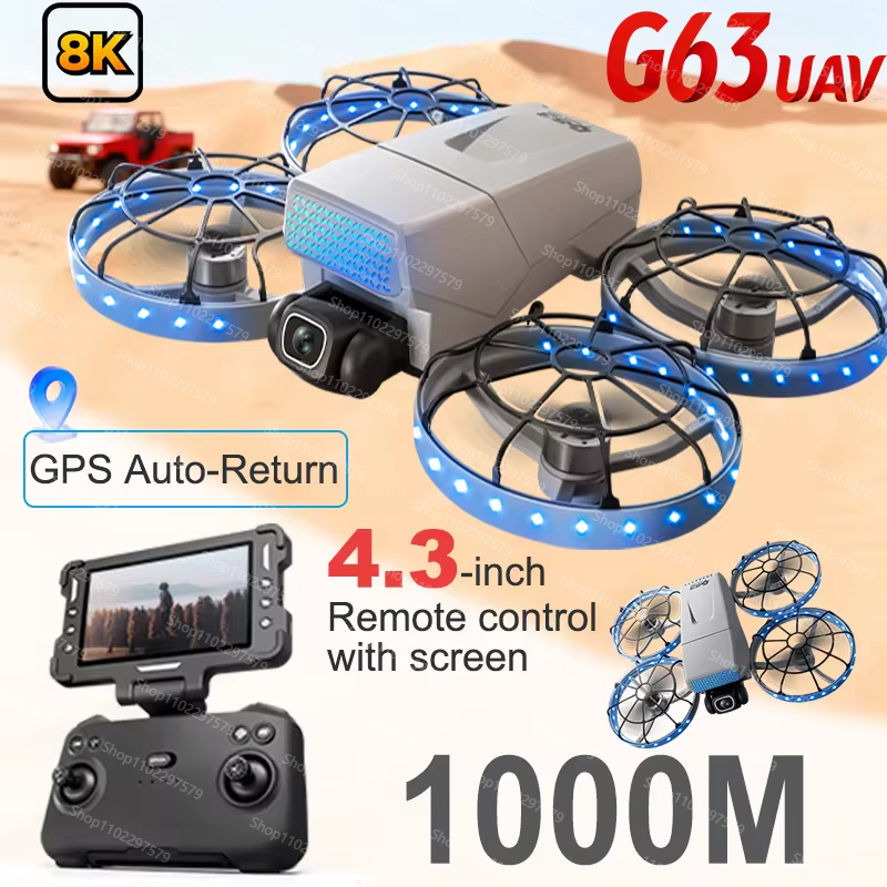 100% Original G63 Drone Remote - огляд і ціна Drone Camera Vlog