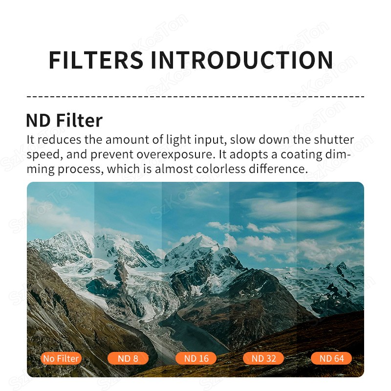 For DJI Avata 2 ND NDPL Filter - огляд і ціна Drone Camera Filter