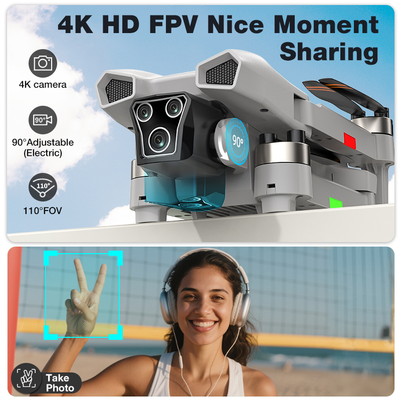 2026 Hot L017 Pro Drone Brushl - огляд і ціна Drone Camera Mount