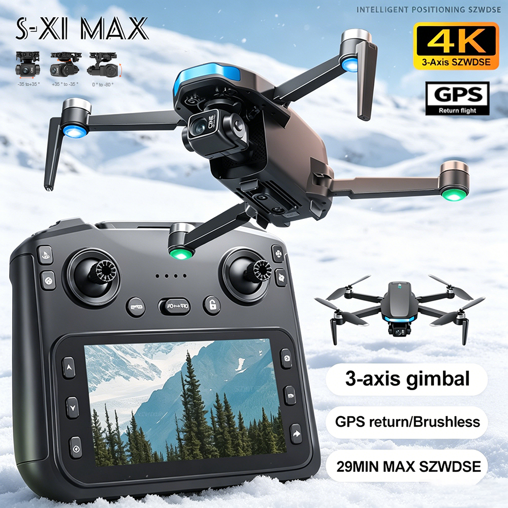 New S-X1 MAX Drone GPS 8K Prof - огляд і ціна Drone Camera Mount