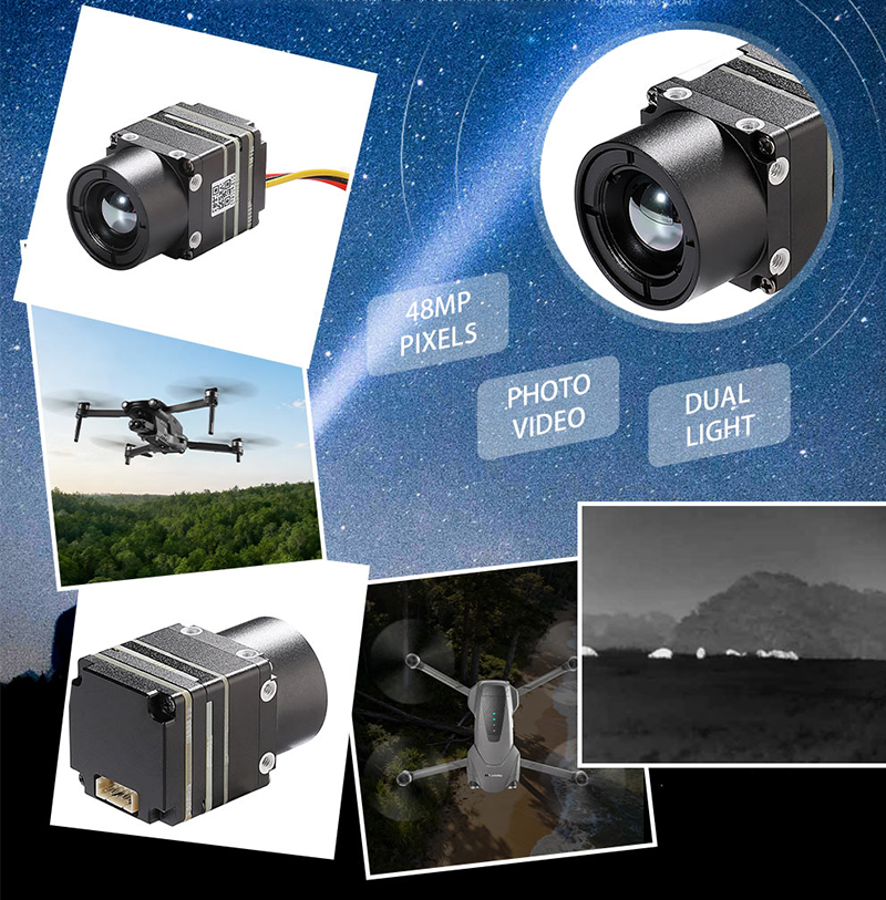 New Arrival 640x512 FPV Drone  - огляд і ціна Drone Camera Thermal